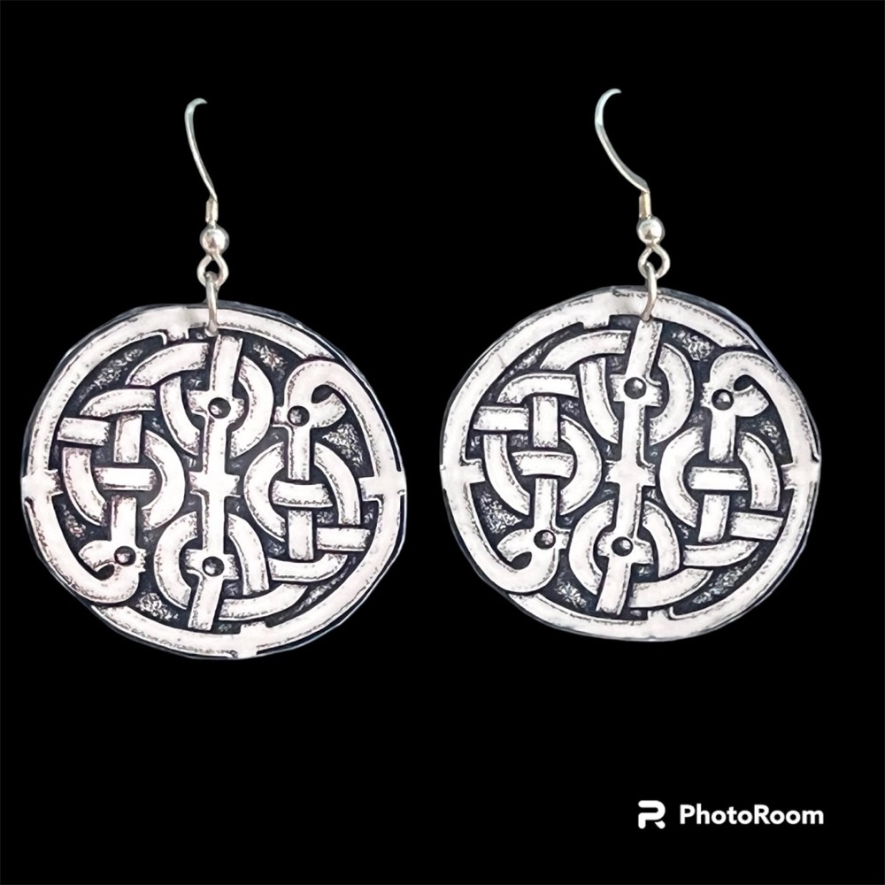 Celtic Knot Earrings Lightweight Bohemian Earrings